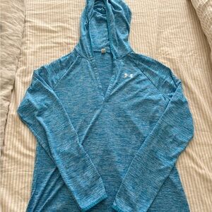 Under Armour Teal Heathered Hoodie